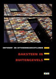 BAKSTEEN IN BUITENGEVELS - KNB