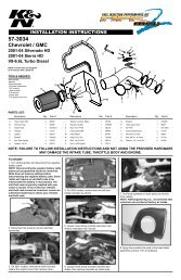 European Automotive Application Guide 2010 - KNFilters.com