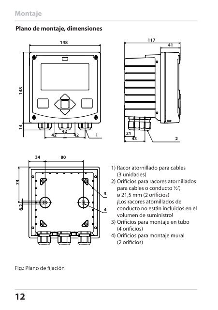 StratosÂ®Pro A4... PH Manual de usuario - Knick Elektronische ...