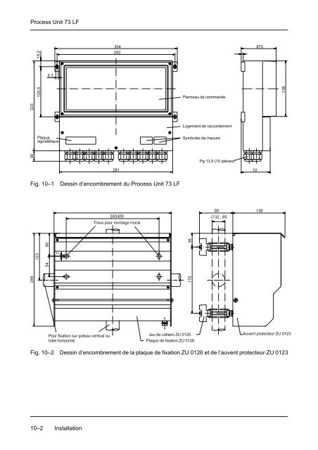 Mode d'emploi Process Unit 73 LF - Knick