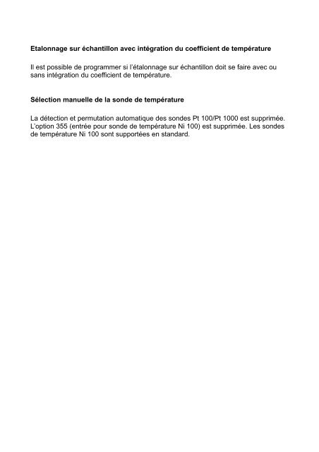 Mode d'emploi Process Unit 73 LF - Knick