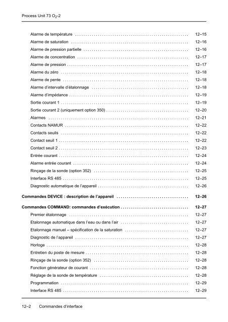 Process Unit 73 O2 -2 - Knick