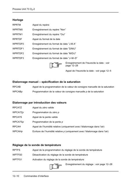 Process Unit 73 O2 -2 - Knick