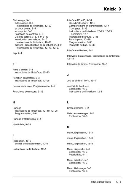 Process Unit 73 O2 -2 - Knick