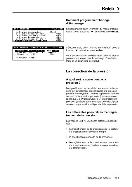 Process Unit 73 O2 -2 - Knick