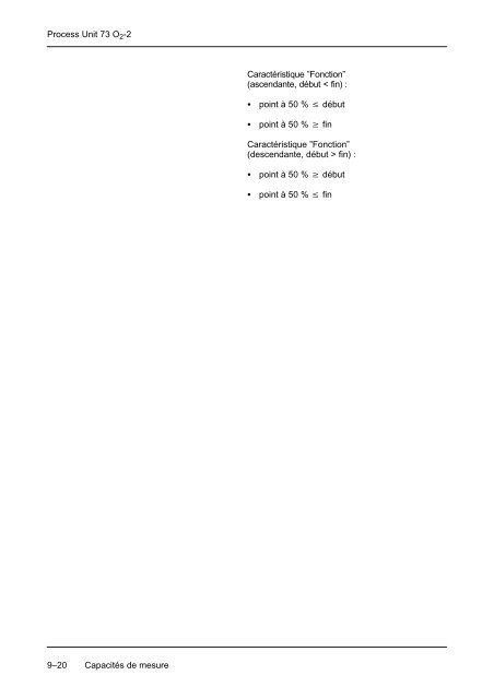 Process Unit 73 O2 -2 - Knick