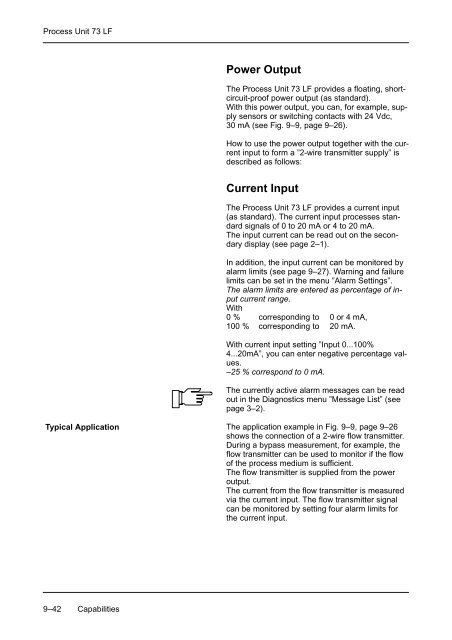 Process Unit 73 LF - Knick