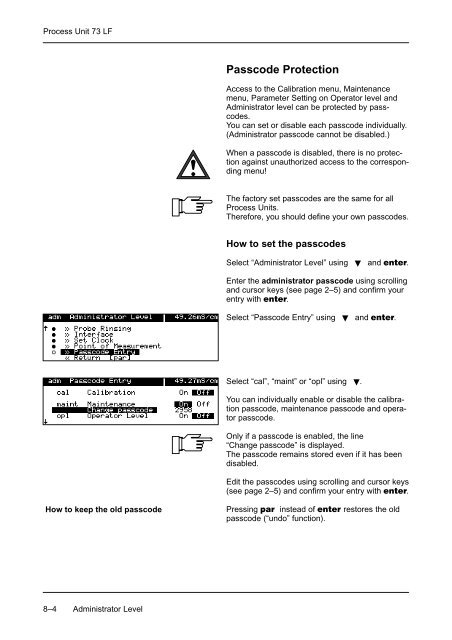 Process Unit 73 LF - Knick