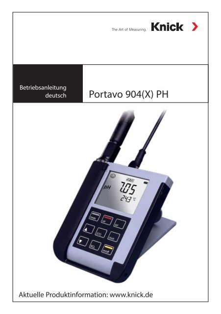 Portavo 904(X) pH - Knick
