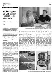 Interview mit Bezirksvorsteher Lohmann - Knickbein