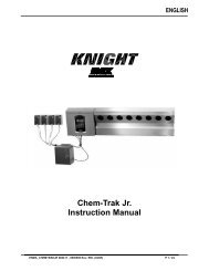 Chem-Trak Jr. - knight llc
