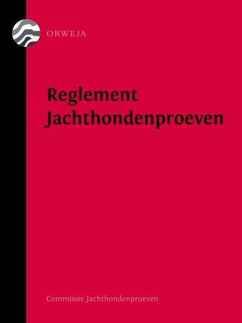 Reglement Jachthondenproeven