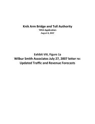 Knik Arm Bridge and Toll Authority Wilbur Smith Associates July 27 ...