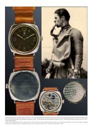 Kampfschwimmer-Uhr von Rolex Panerai: Werk: Cal. 5513 Glasrand ...