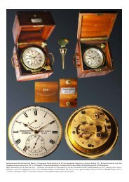Seechronometer fÃ¼r die Kaiserliche Marine: - Chronometer Werke ...