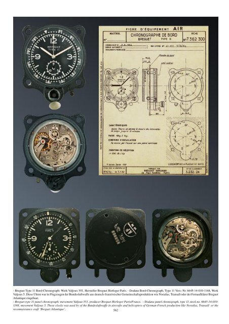 Breguet type shop 11