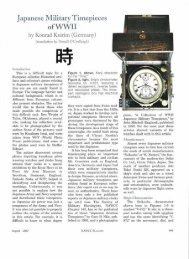 Japanese Military Timepieces of WWII - MilitÃ¤ruhren: Collectors Site ...