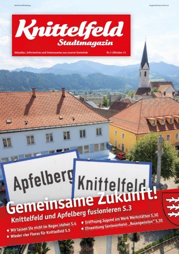 Stadtmagazin Oktober 2013 - Knittelfeld
