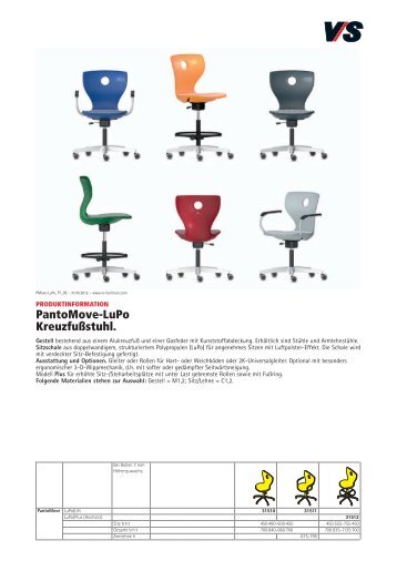 PantoMove-LuPo KreuzfuÃstuhl.