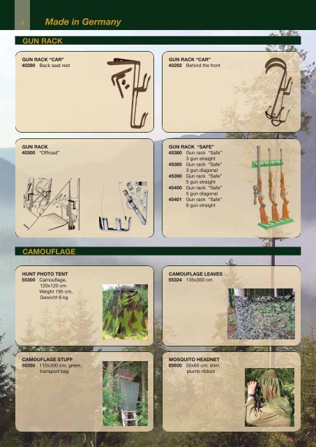 Product Overview - Knobloch-Jagd.de