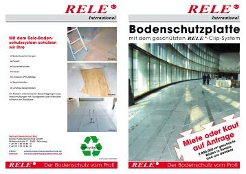 Bodenschutzplatte - Knöller Fußbodentechnik GmbH Ihr Partner für ...
