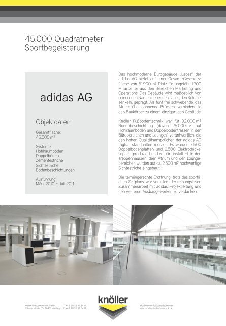 Projektbericht adidas „LACES“