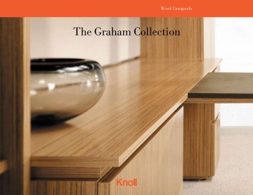 The Graham Collection Brochure (1.09 MB) - Knoll