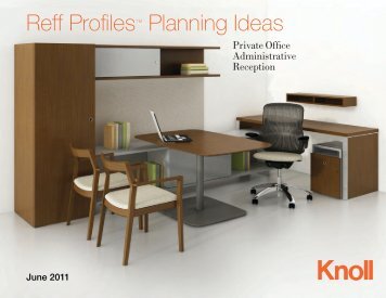 Reff Profilesâ¢ Planning Ideas - Knoll