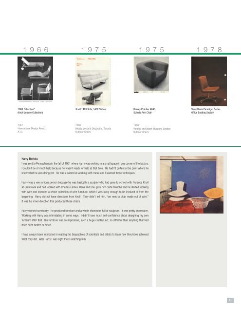 Richard Schultz Collection Brochure (50.84 MB) - Knoll