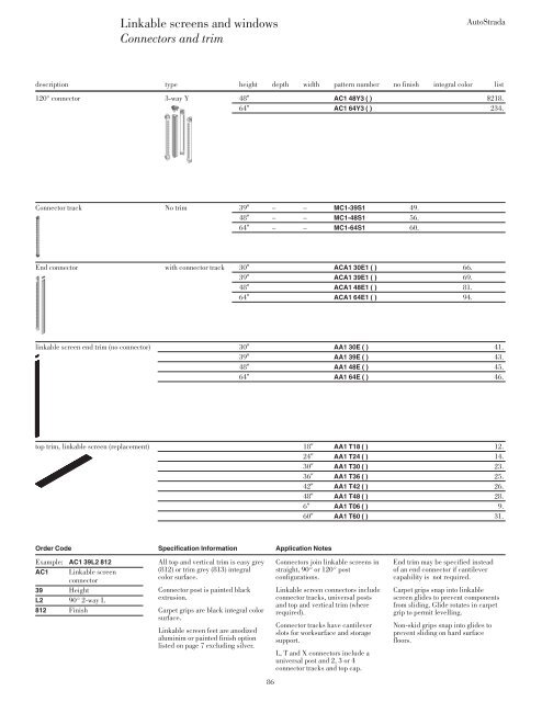 Price List July 2012 - Knoll