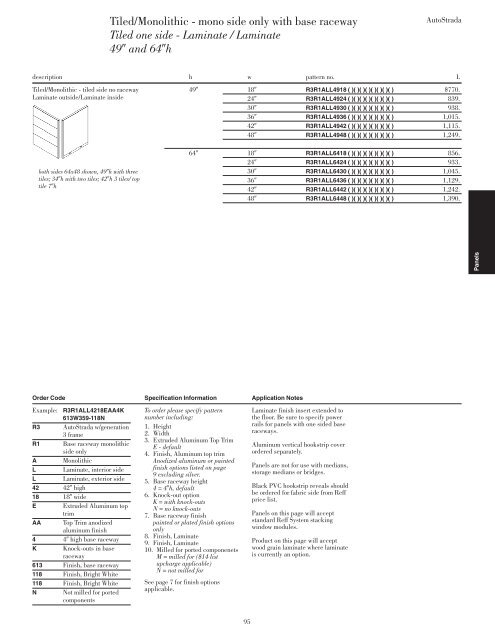 Price List July 2012 - Knoll