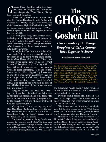 The Ghosts of Goshen Hill - Knowitall.org