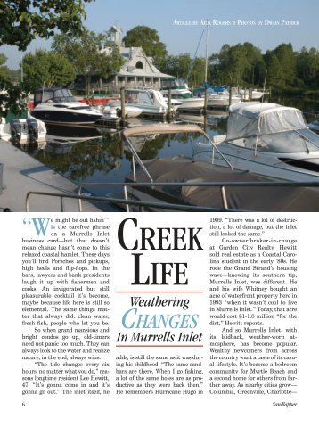 Creek Life: Weathering the Changes in Murrell's Inlet - Knowitall.org
