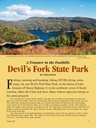 Devil's Fork State Park - Knowitall.org