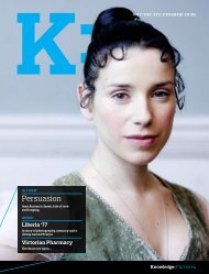 Program Guide November / December 2011 - Knowledge Network