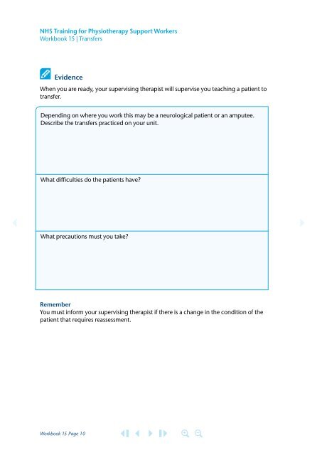 Workbook 15 Transfers