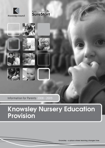 Knowsley Nursery Education Provision - Knowsley Council