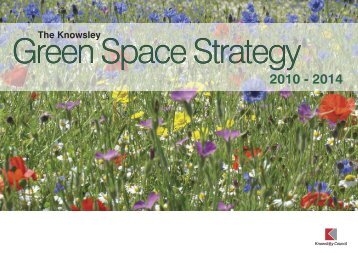 Sub-strategies to Green Space Strategy - Knowsley Council