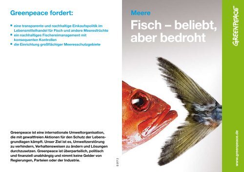 Greenpeace-Fischratgeber - Famila