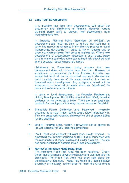 preliminary flo assessment r preliminary flood risk assessment report ...