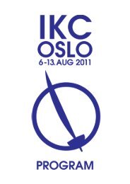 IKC 2011 Programme - KNS