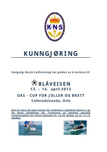 KunngjÃ¸ring BlÃ¥veisen 2013 .pdf - KNS