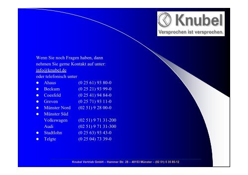 E10-Eignung der Volkswagen Modelle Achtung ... - Knubel