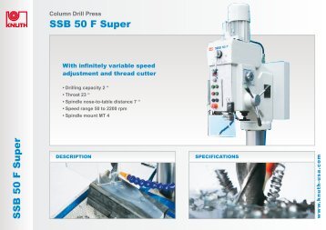 SSB 50 F Super SSB 50 F Super - Knuth.de