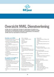 Overzicht NVKL Dienstverlening - KNVvK - Koninklijke Nederlandse ...