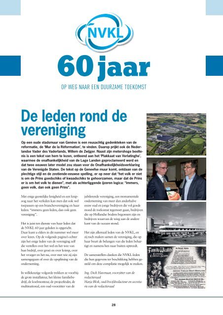 60 jaar - KNVvK - Koninklijke Nederlandse Vereniging voor Koude
