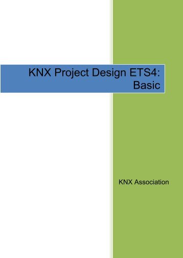 KNX Project Design ETS4: Basic