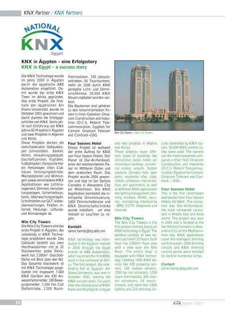 JOURNAL - KNX