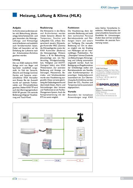 KNX LÃ¶sungen