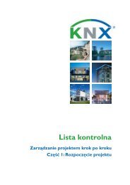 Lista kontrolna - KNX